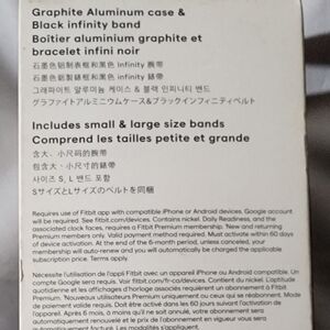 Fitbit Versa 4 Fitness Smart Watch - open box.